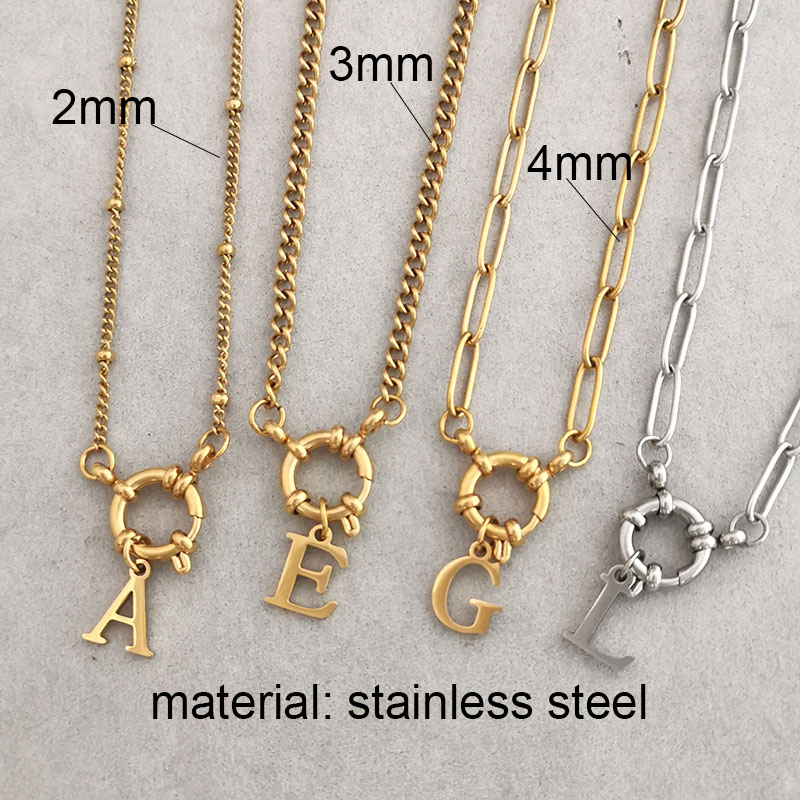 QMHJE Initial Charm Letters Ke - Birth Flower Necklace recensie en prijs