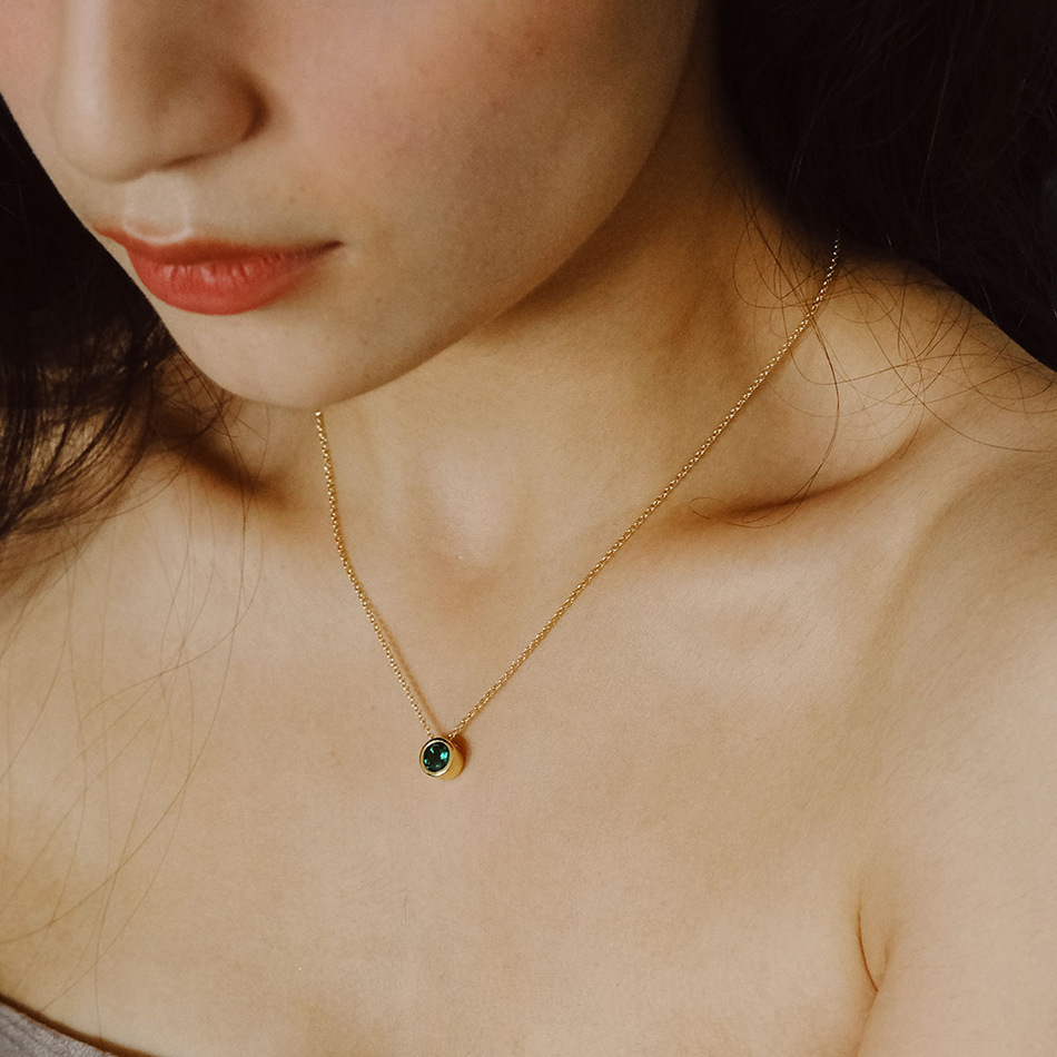 Roestvrij staal 12 geboorteste - Birth Flower Necklace recensie en prijs