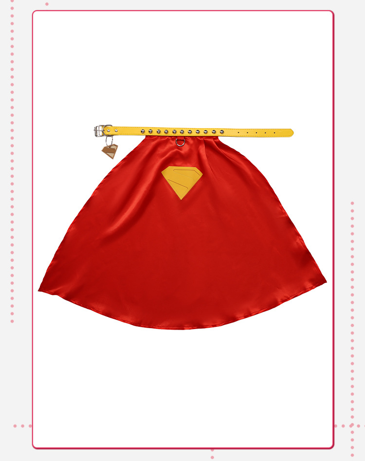 Rode Krypto Cosplay Cape Super - Pet Portrait Custom recensie en prijs